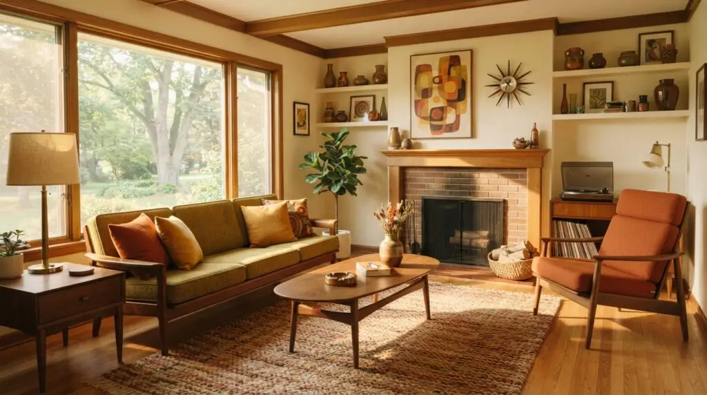 retro kleuren interieur